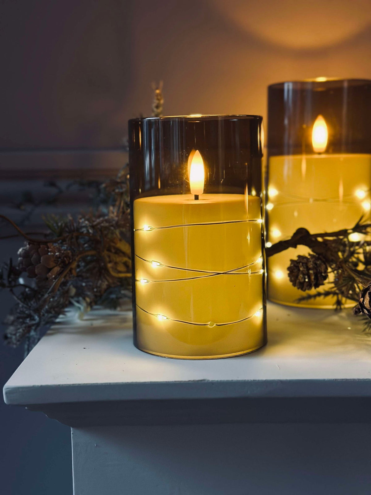 LED-licht ALMA 3 st. m. afstandsbediening