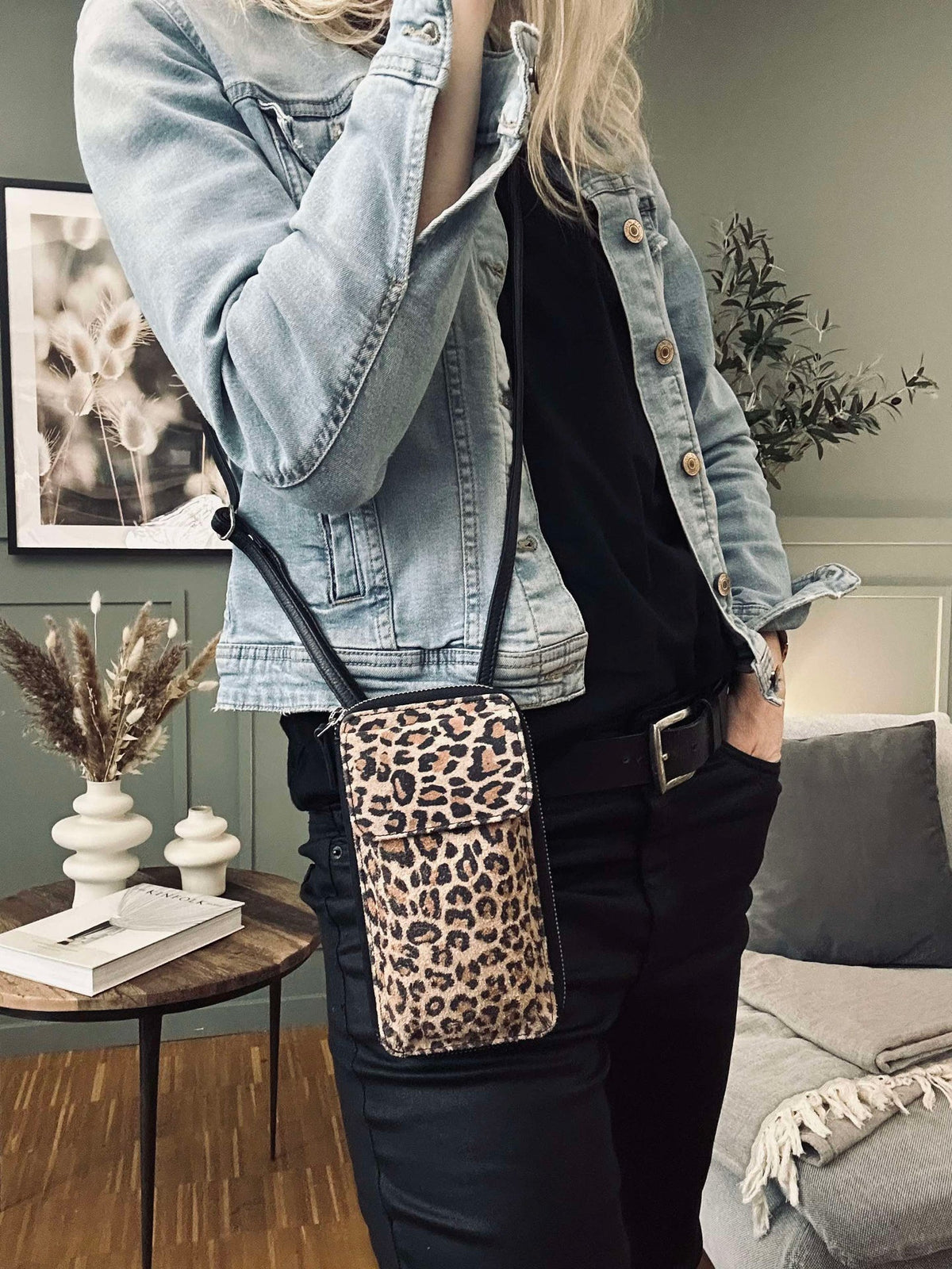 Mobiele tas / Crossover Daily Leopard - Small