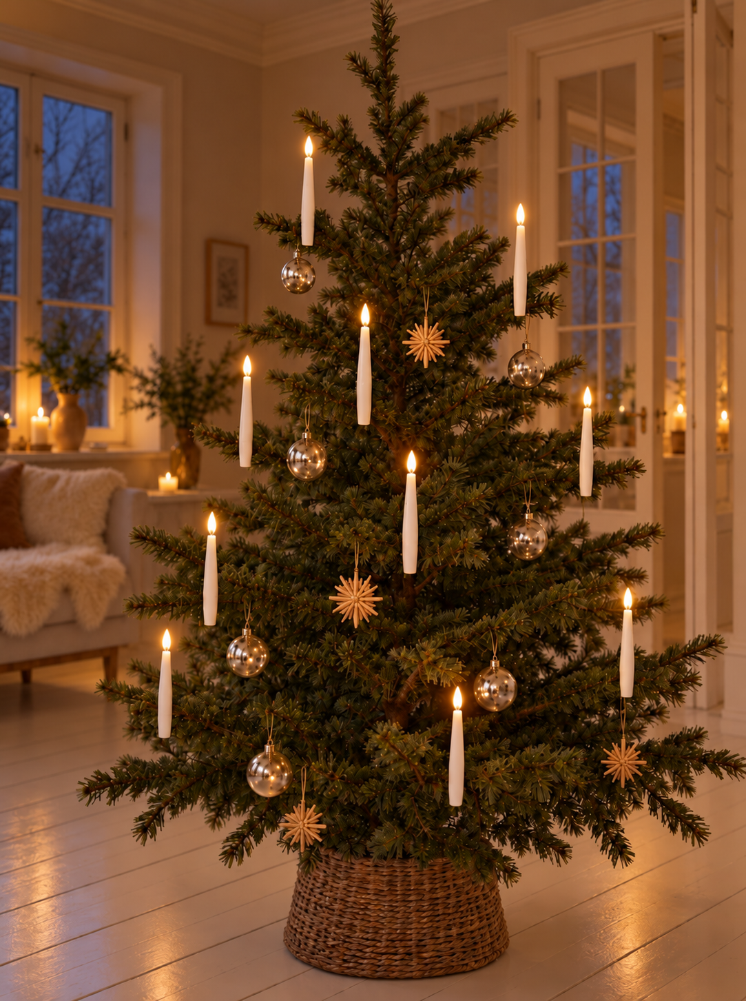 Kerstboomlichtjes met afstandsbediening - set van 10 stuks