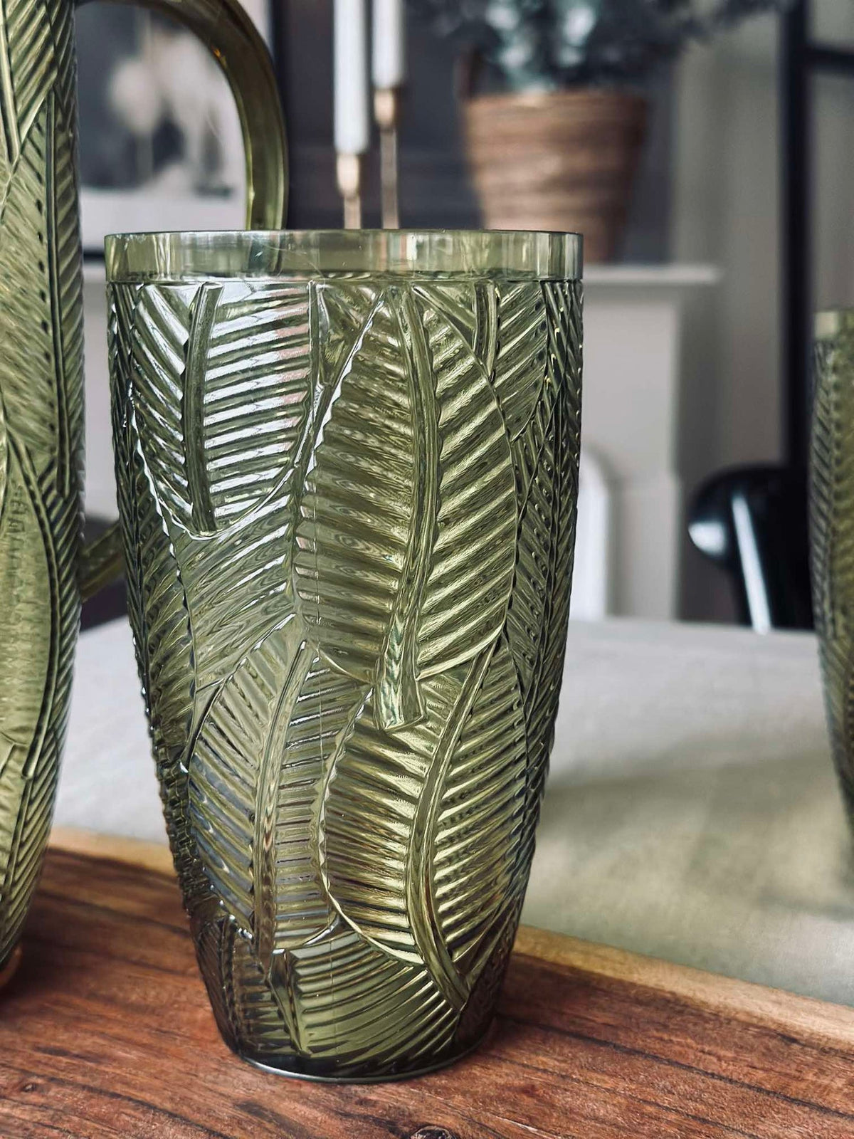 Drinkglas Green Leaf - 650 ml.