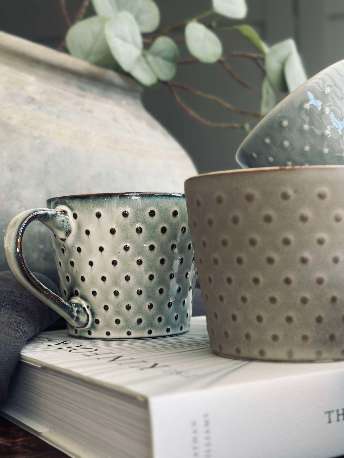 Mok DORA Dots - Licht Grijs