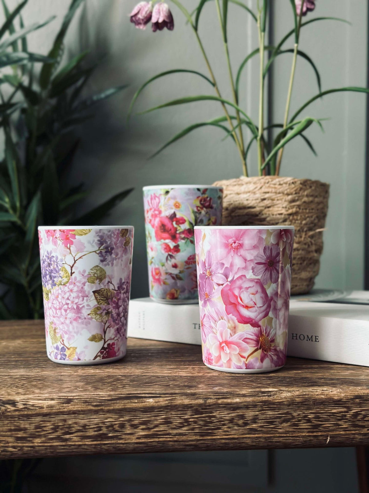 Beker Flora Melamine - Mix