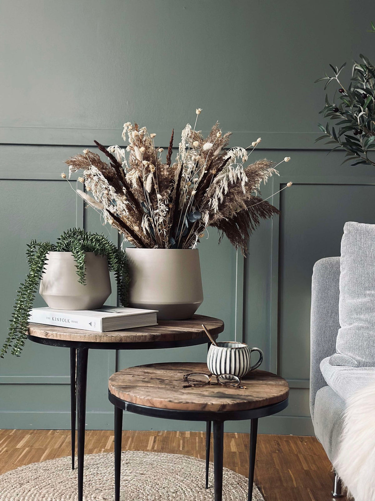 Plantenpot Zand – Set van 2 stuks