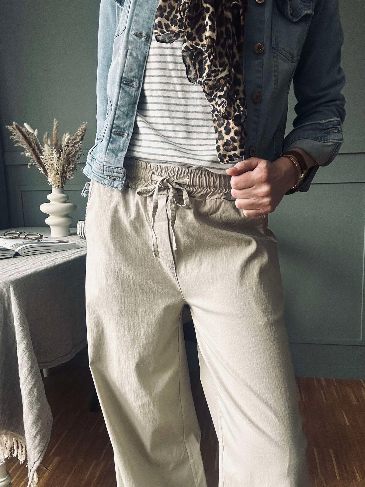 Broek Lorinda Beige