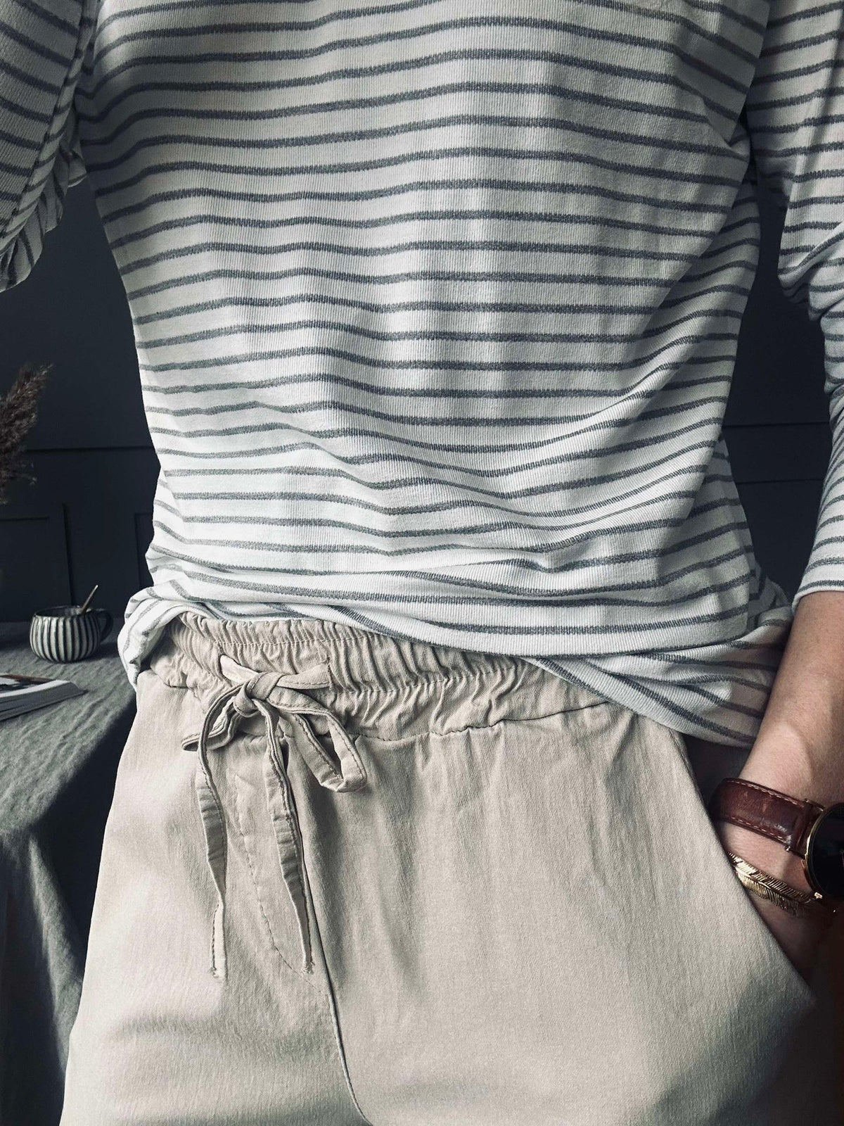 Broek Lorinda Beige
