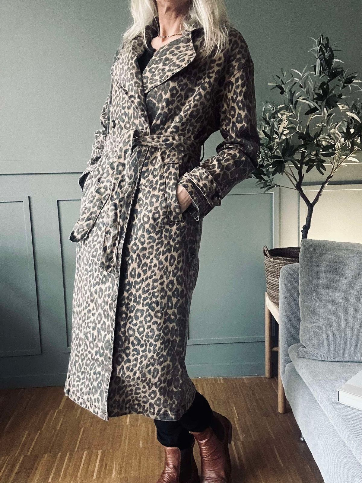 Trenchcoat Leopard