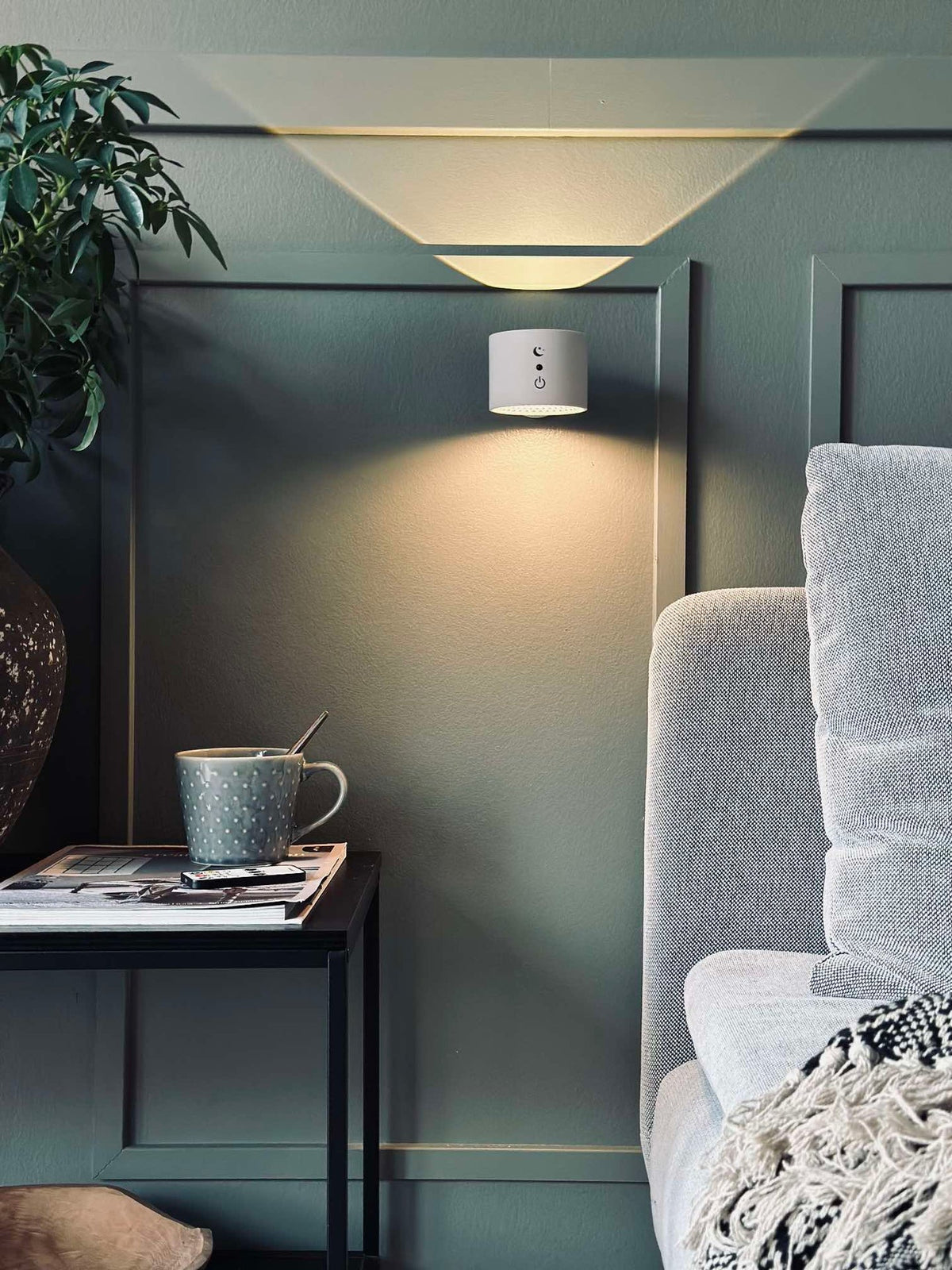 Wandlamp – Oplaadbaar met afstandsbediening