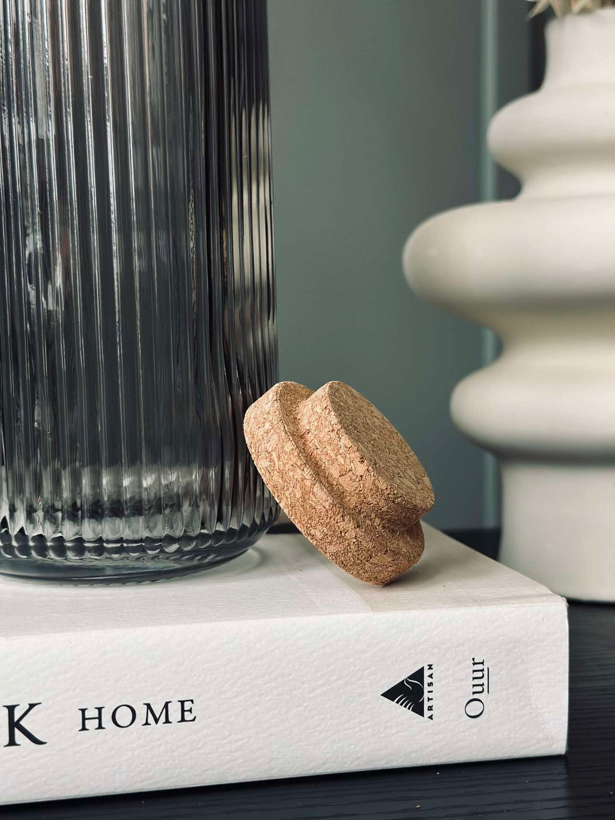 Waterfles met kurk – Stone 1 ltr.