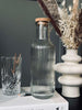Waterfles met kurkstop – Clear 1 ltr.