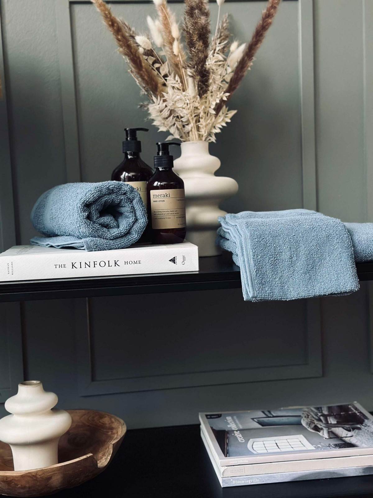 Handdoek Blauw - 50x100