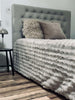 Sprei BUBBLE - Lichtgrijs