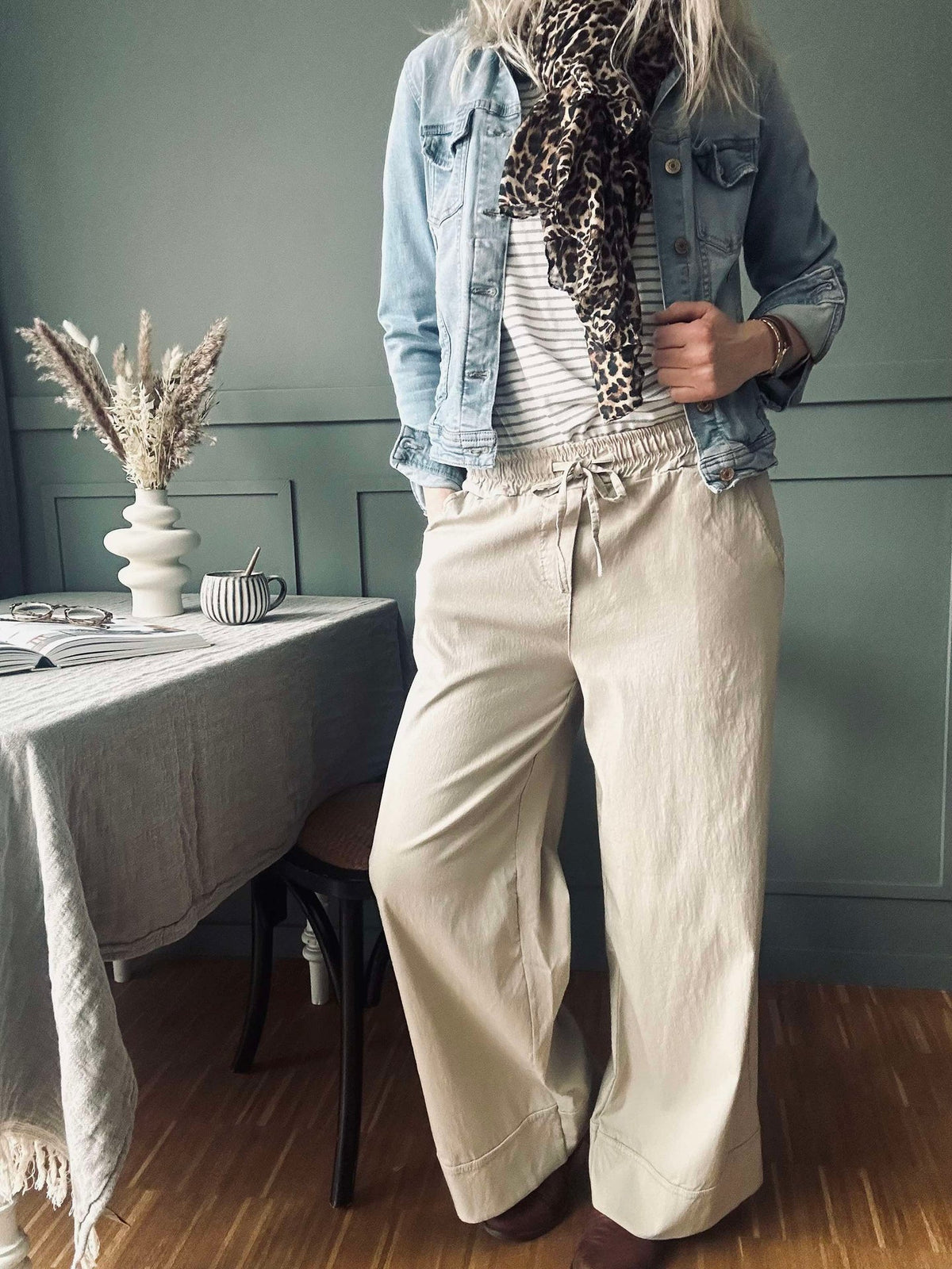 Broek Lorinda Beige