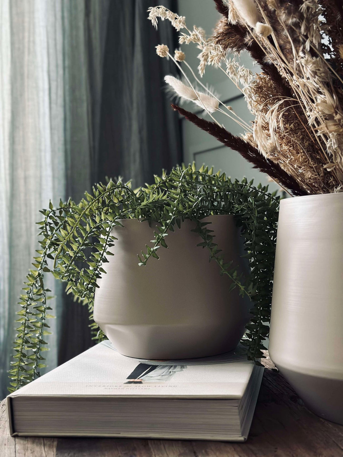 Plantenpot Zand – Set van 2 stuks