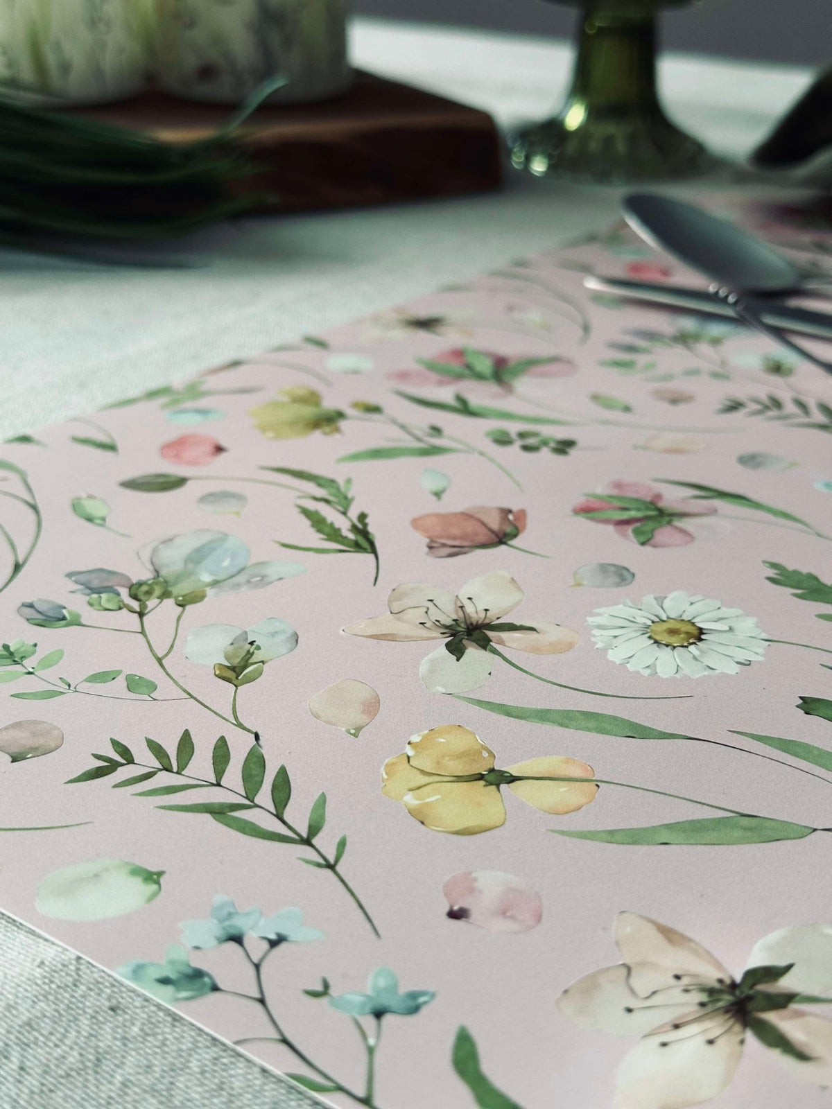 Placemat Flora - Roze
