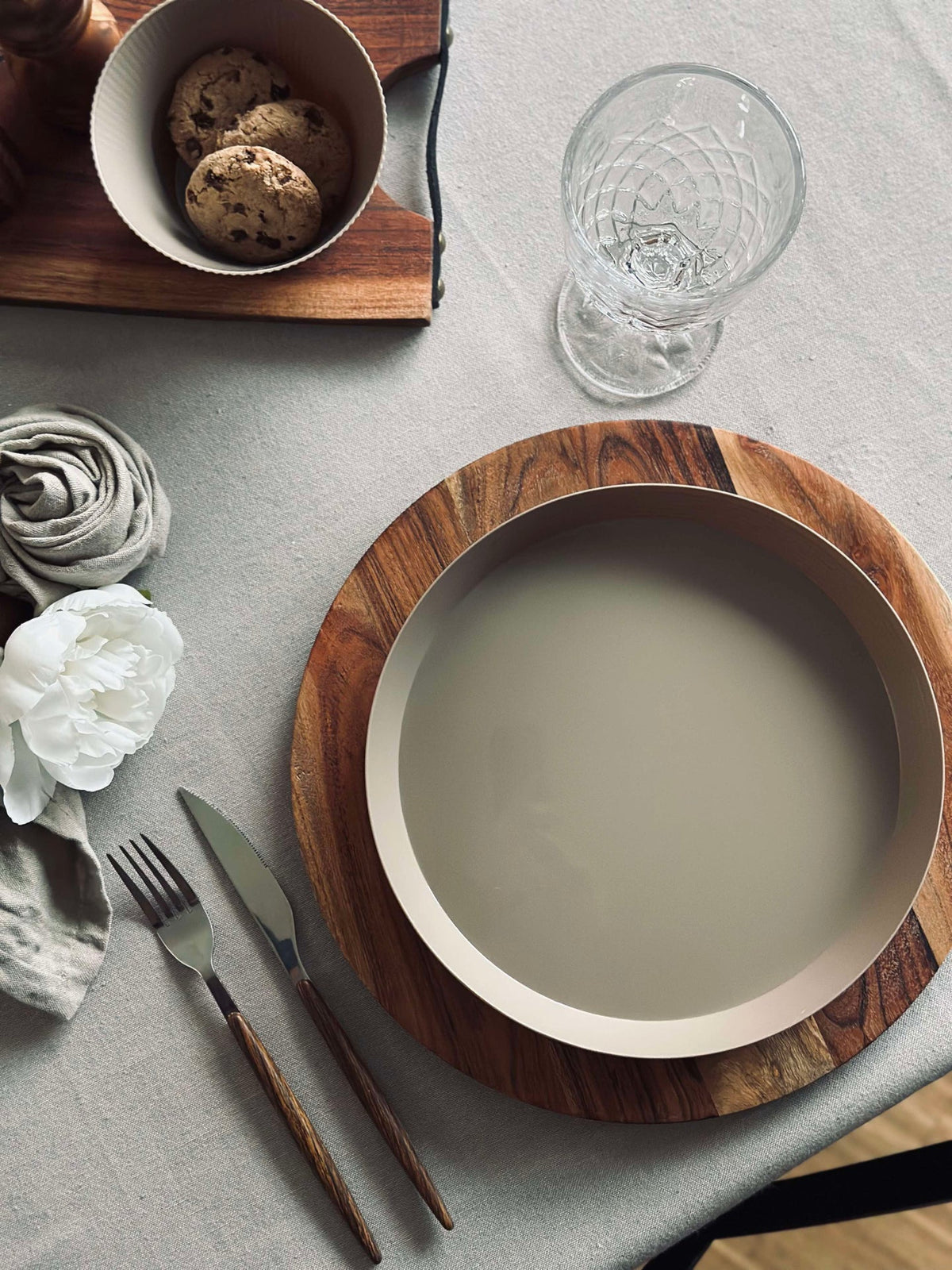 Bord Norma 24cm - Mocca 2 st.