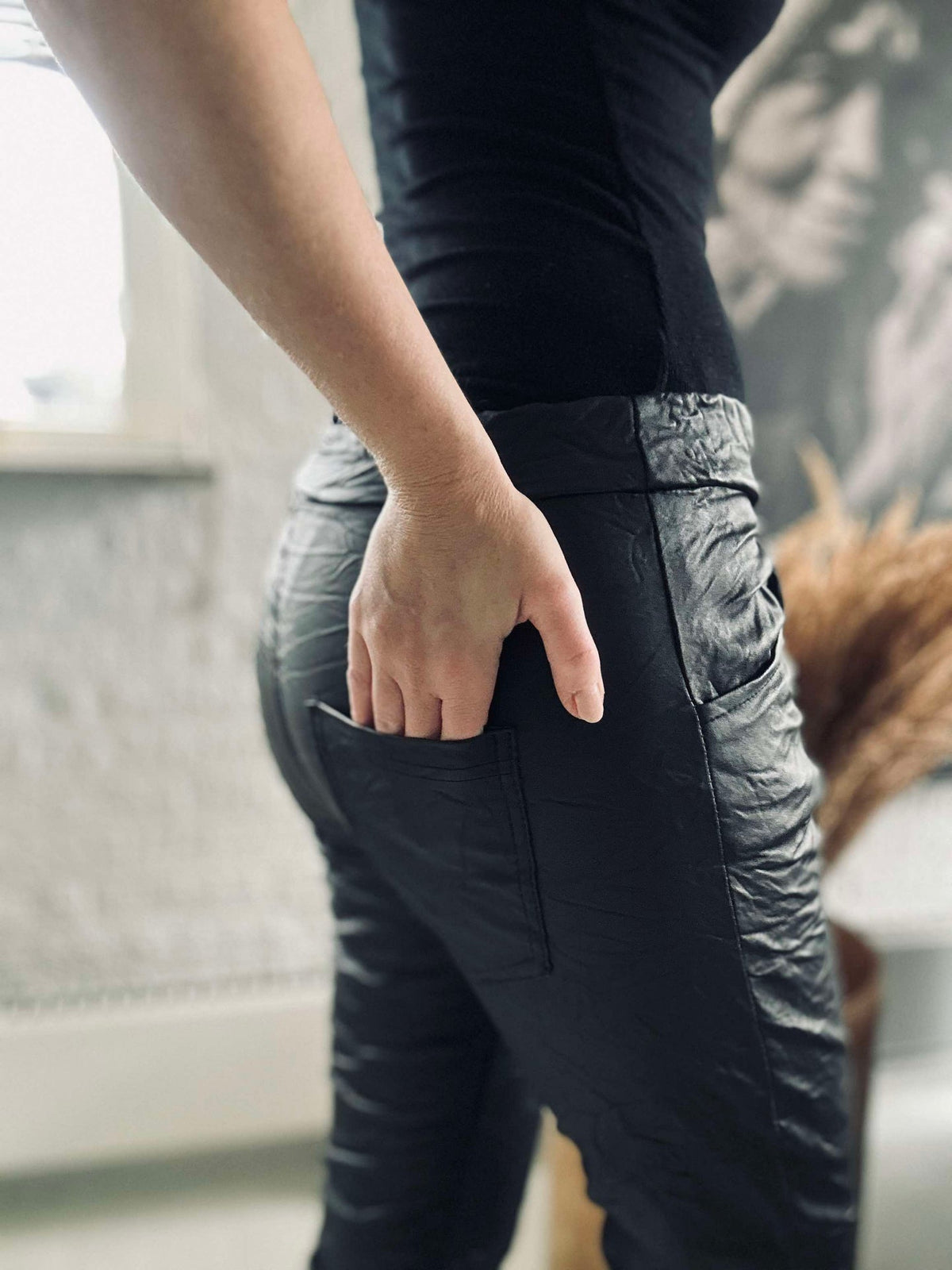 Broek Nilea Vaxed