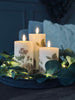 LED Hortensia – Set van 3 stuks en afstandsbediening