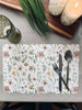 Placemat Flora - Wit