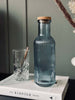 Waterfles met kurkstop – Blue 1 ltr.