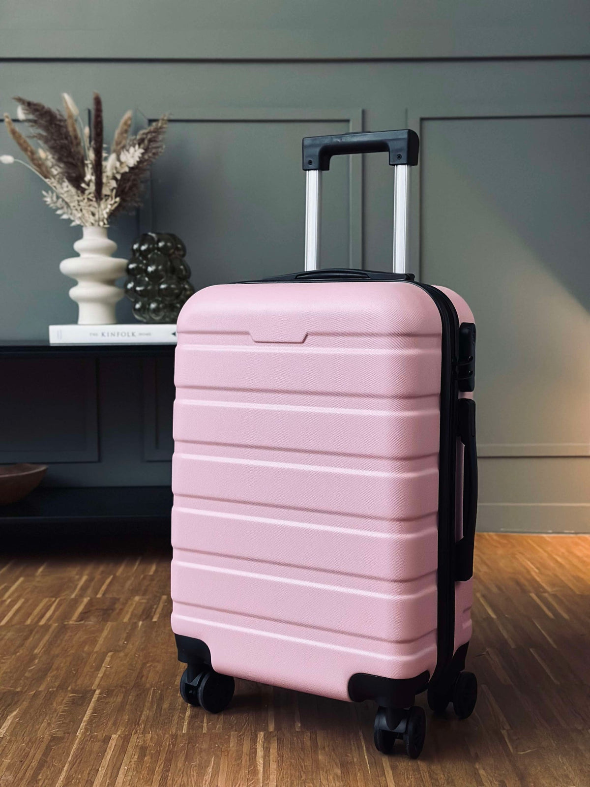 Koffer Trolley Roze lichtgewicht - Cabinegoedgekeurd