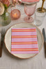 Servetten oranje streep - 20 st