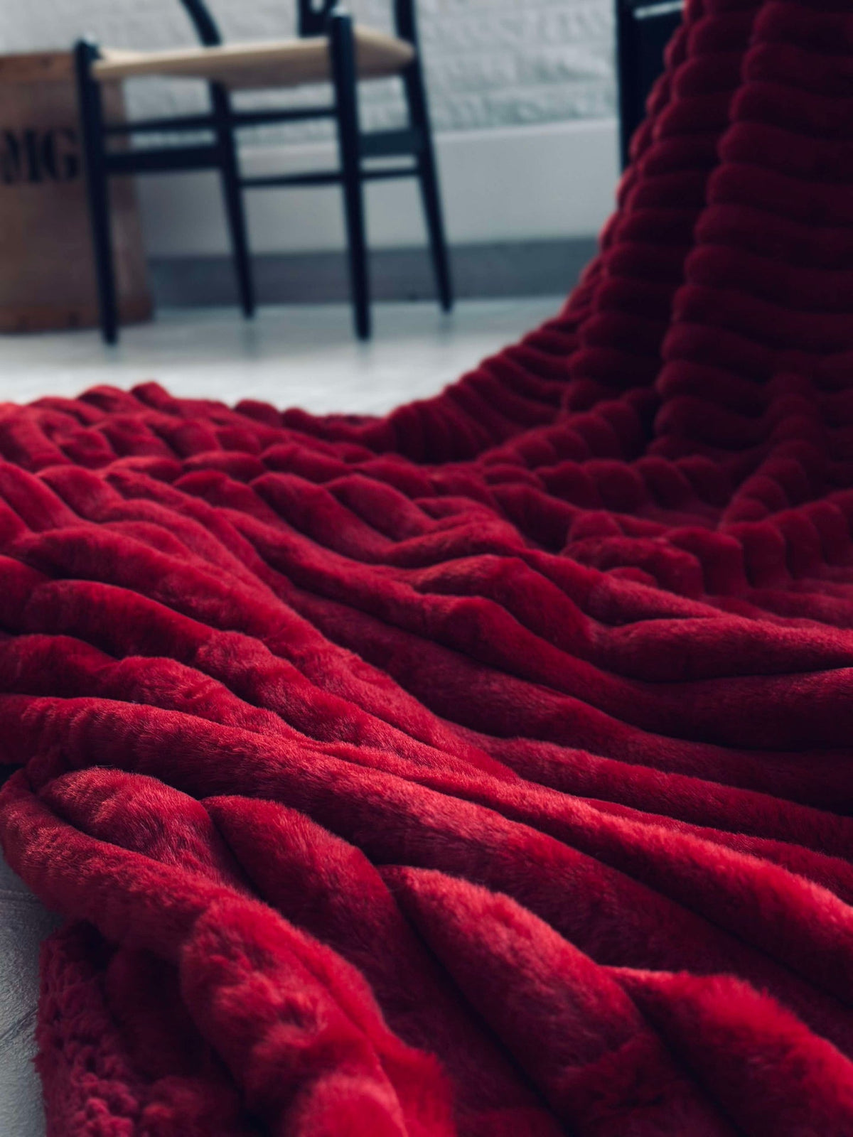 Bedsprei STRIB - Rood