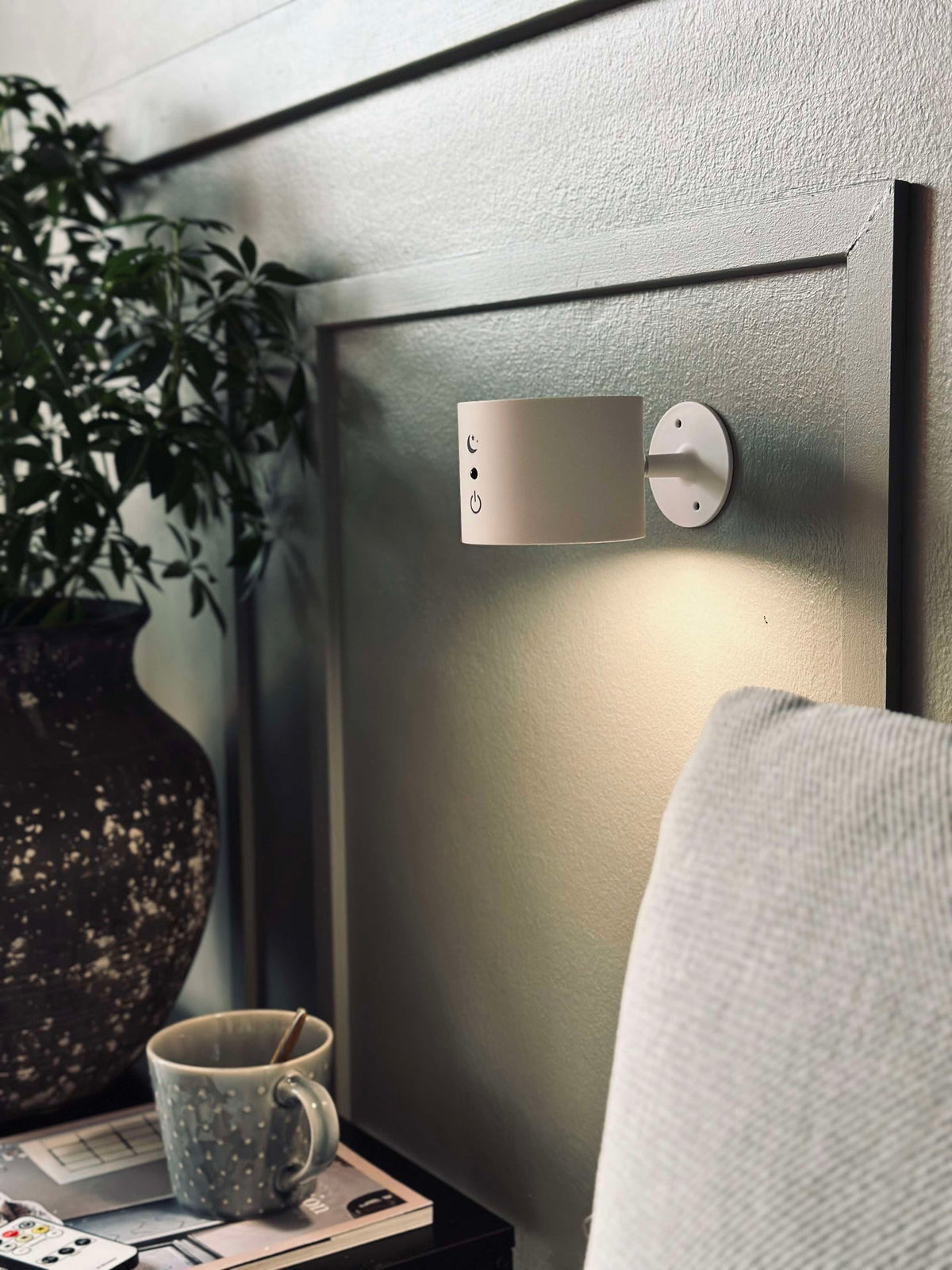 Wandlamp – Oplaadbaar met afstandsbediening