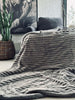 Bedsprei STRIB - Grijs