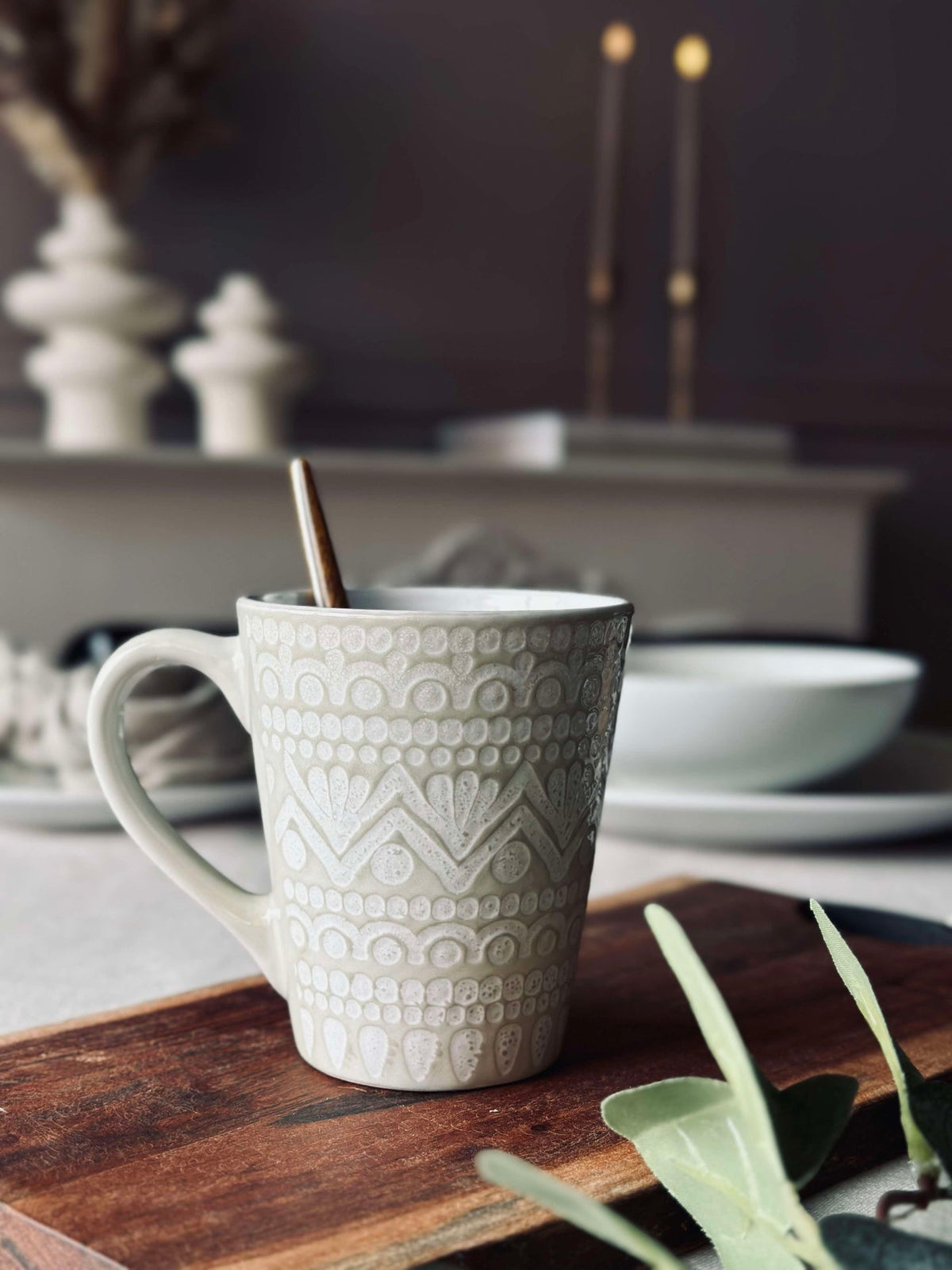 Mok India Stonewear - Beige