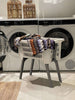 Wasmand met inklapbare poot