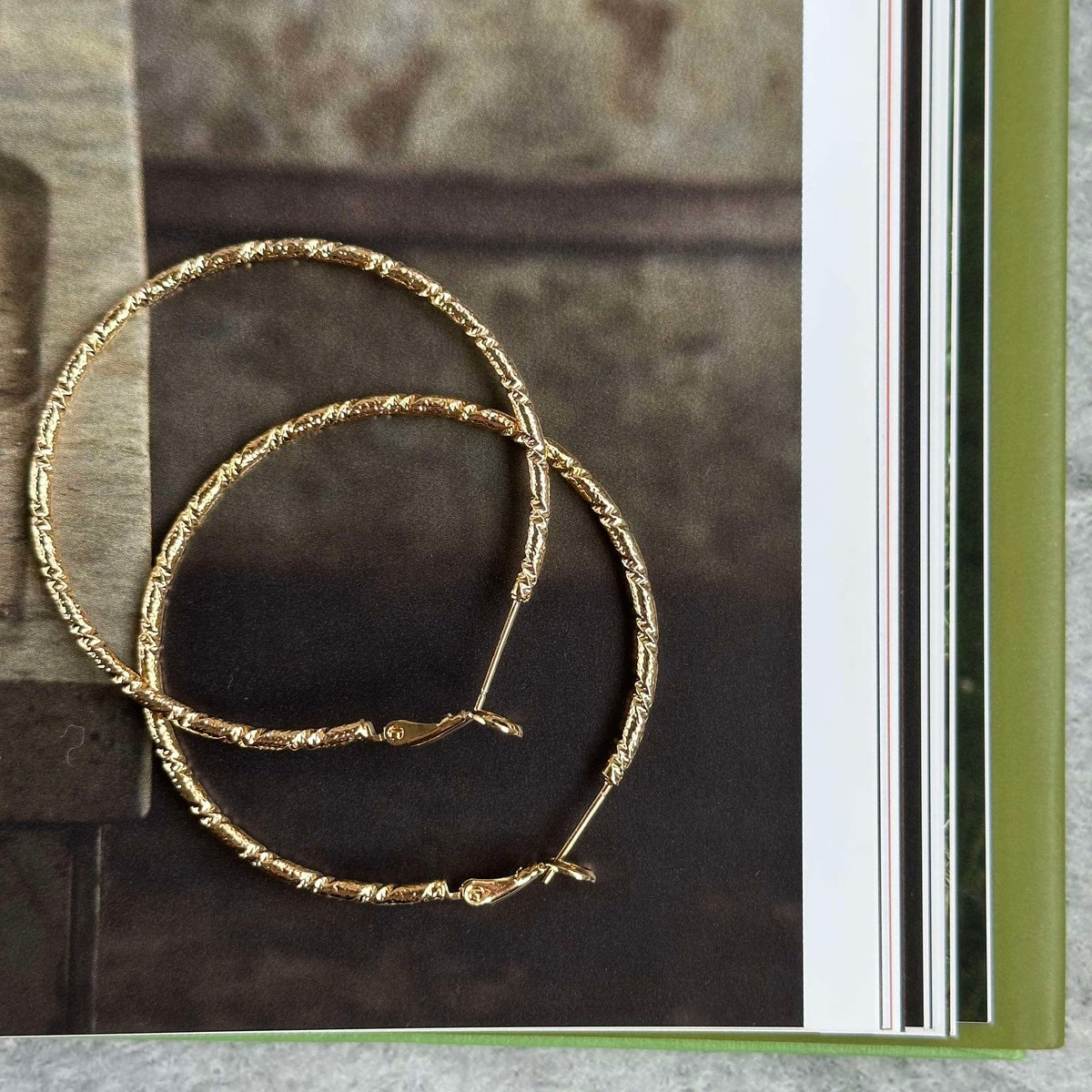 Oorbellen ISADORA Hoops 18K verguld