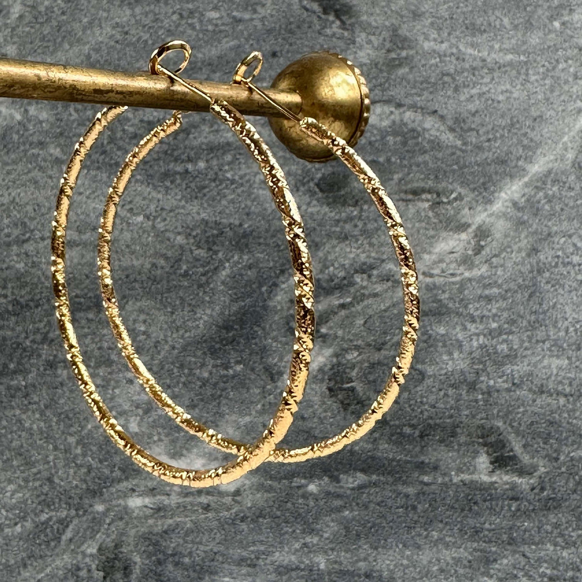 Oorbellen ISADORA Hoops 18K verguld