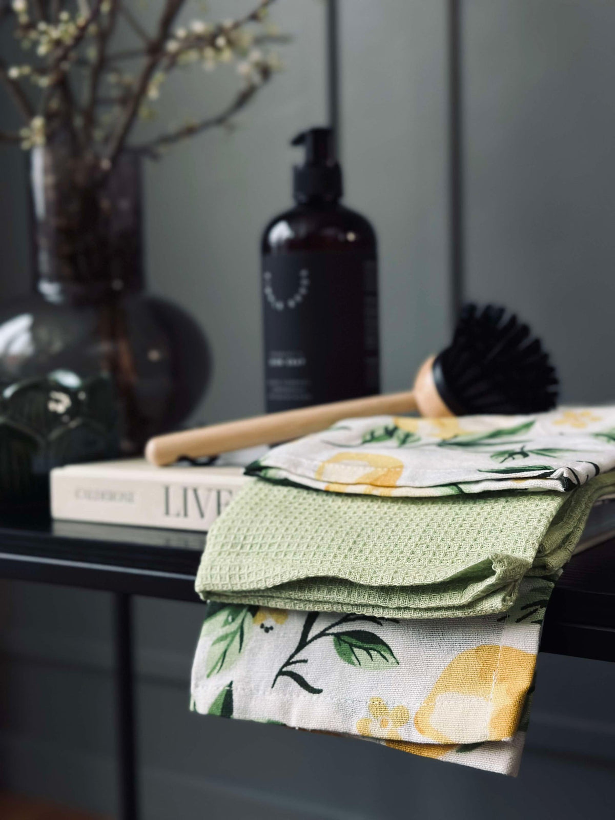 Theedoek / Handdoek Citrus - Set van 2 stuks