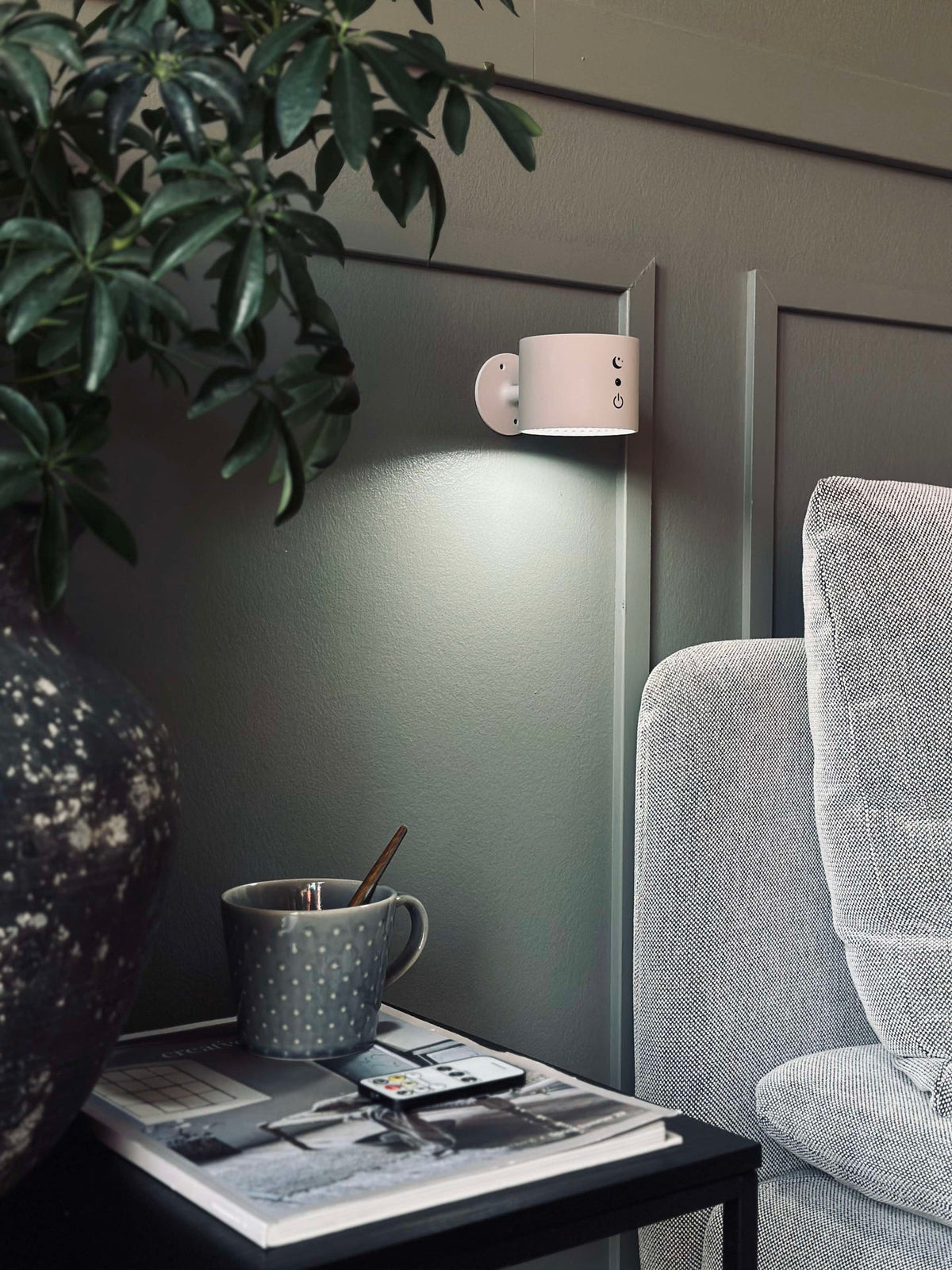 Wandlamp – Oplaadbaar met afstandsbediening