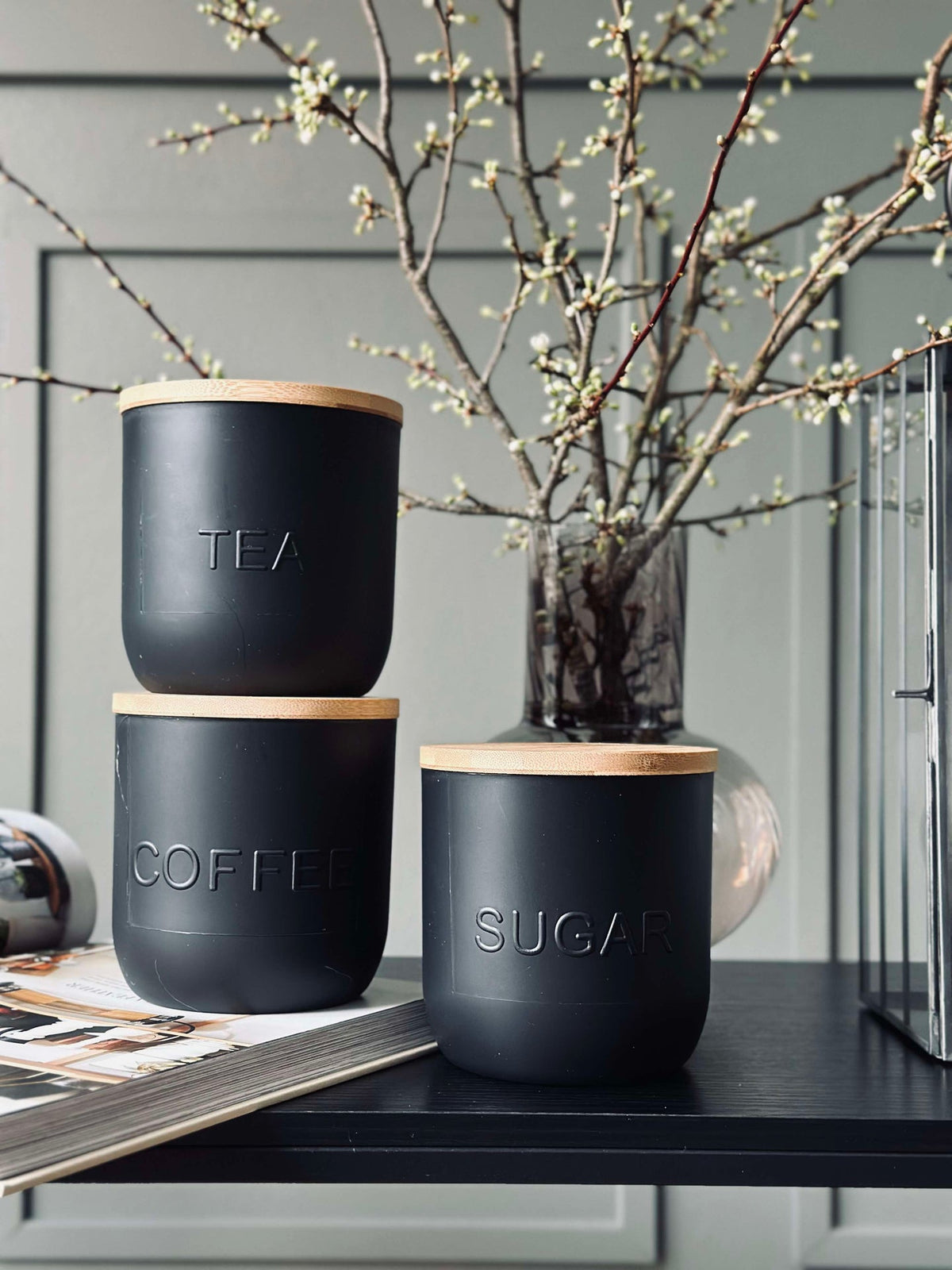 Bewaarpot met deksel - TEA
