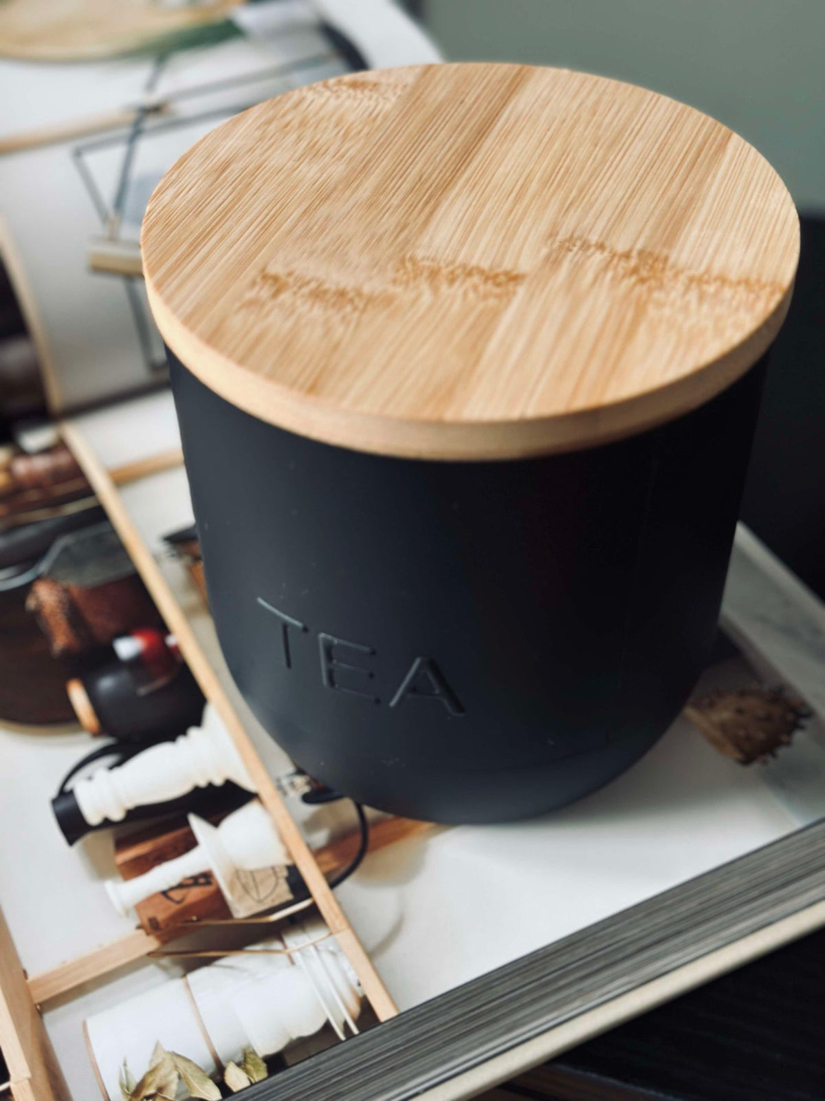 Bewaarpot met deksel - TEA