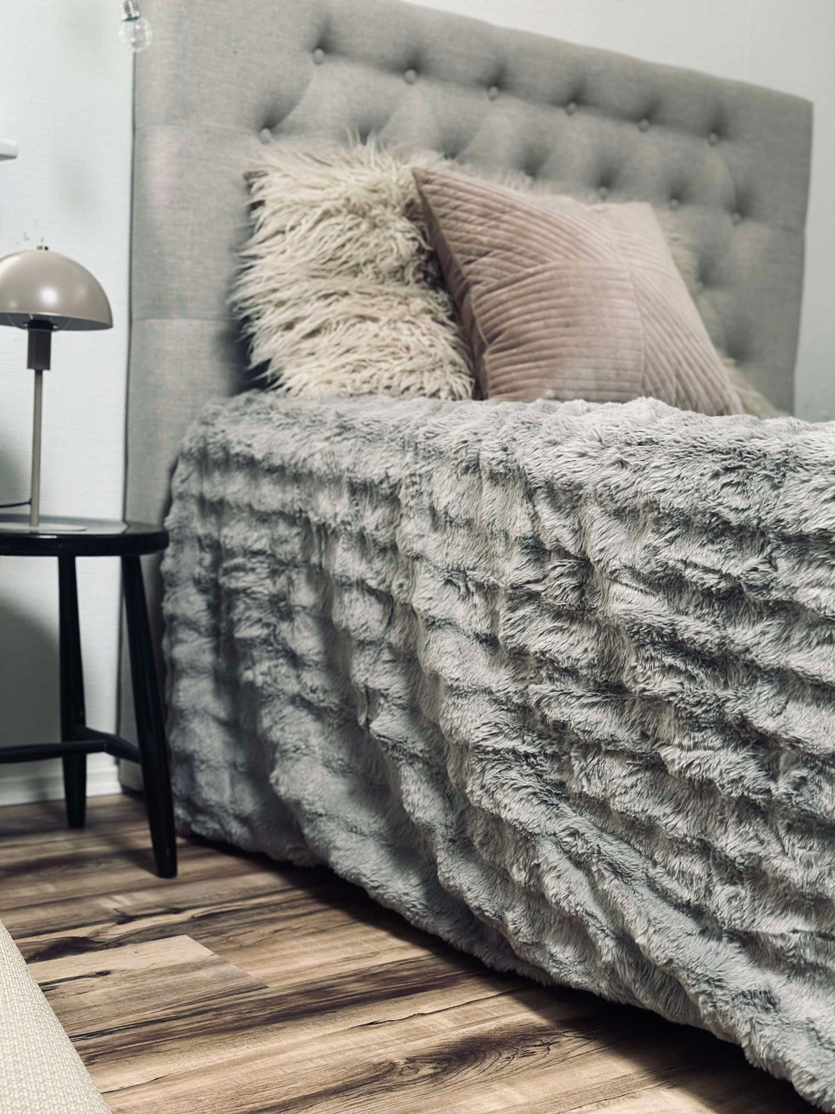 Bedsprei BUBBLE - Grijs