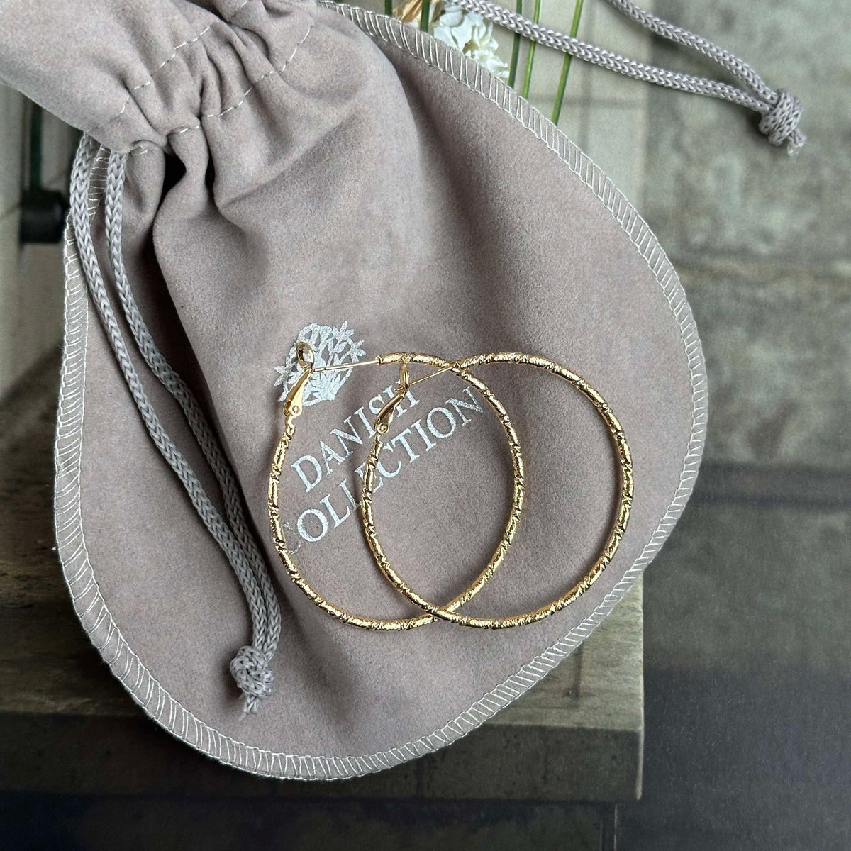 Oorbellen ISADORA Hoops 18K verguld