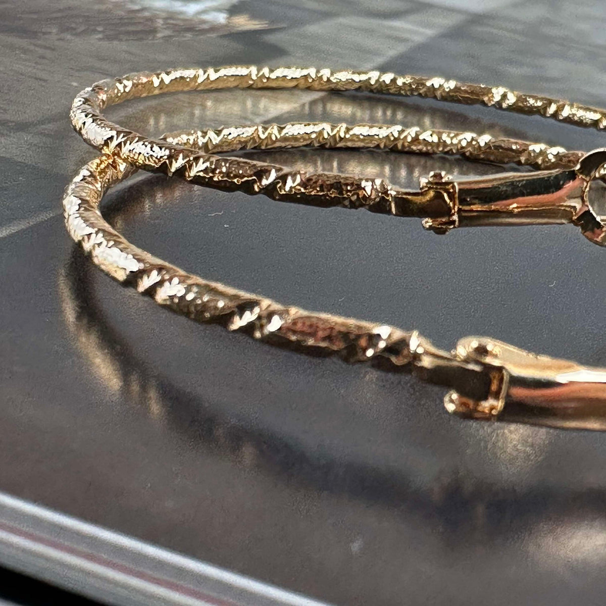 Oorbellen ISADORA Hoops 18K verguld