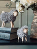 Schaap langharig - Grijs middelgroot