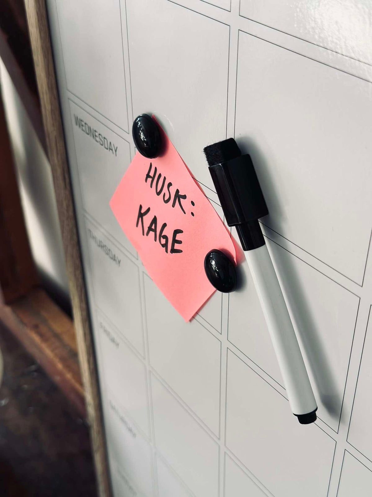Magnetisch whiteboard - Planner