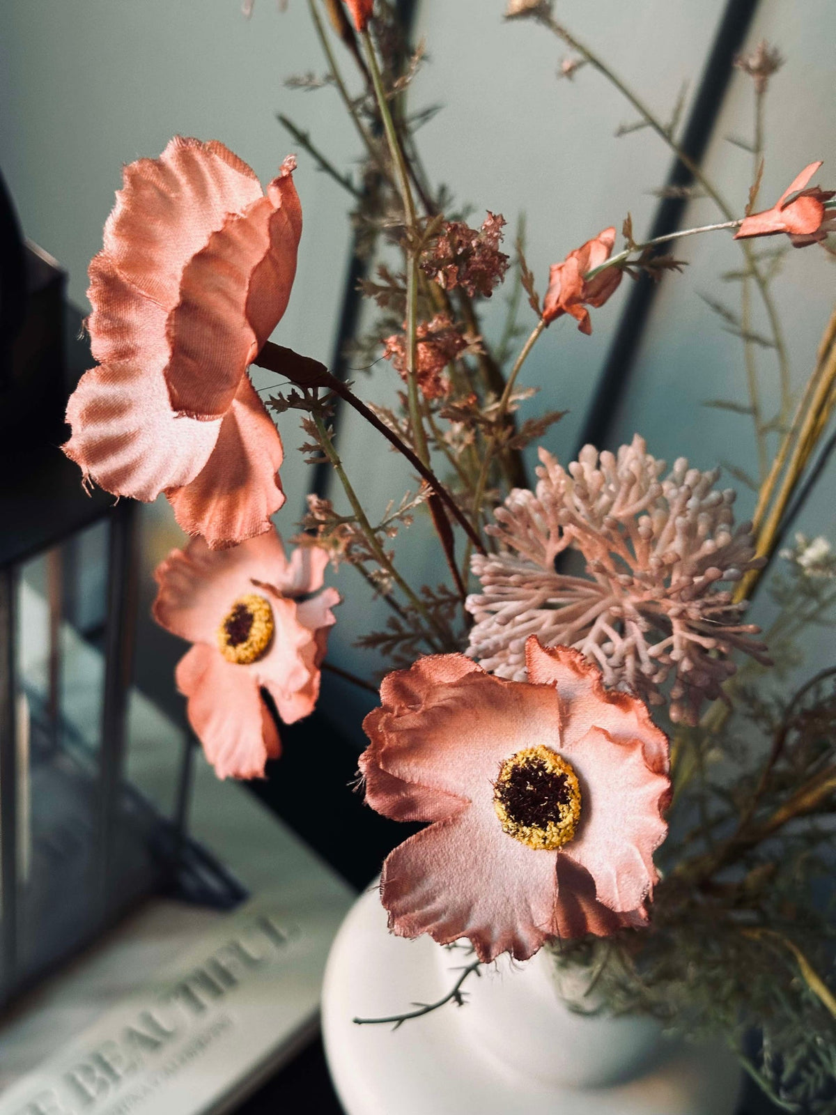 Boeket roze / paars