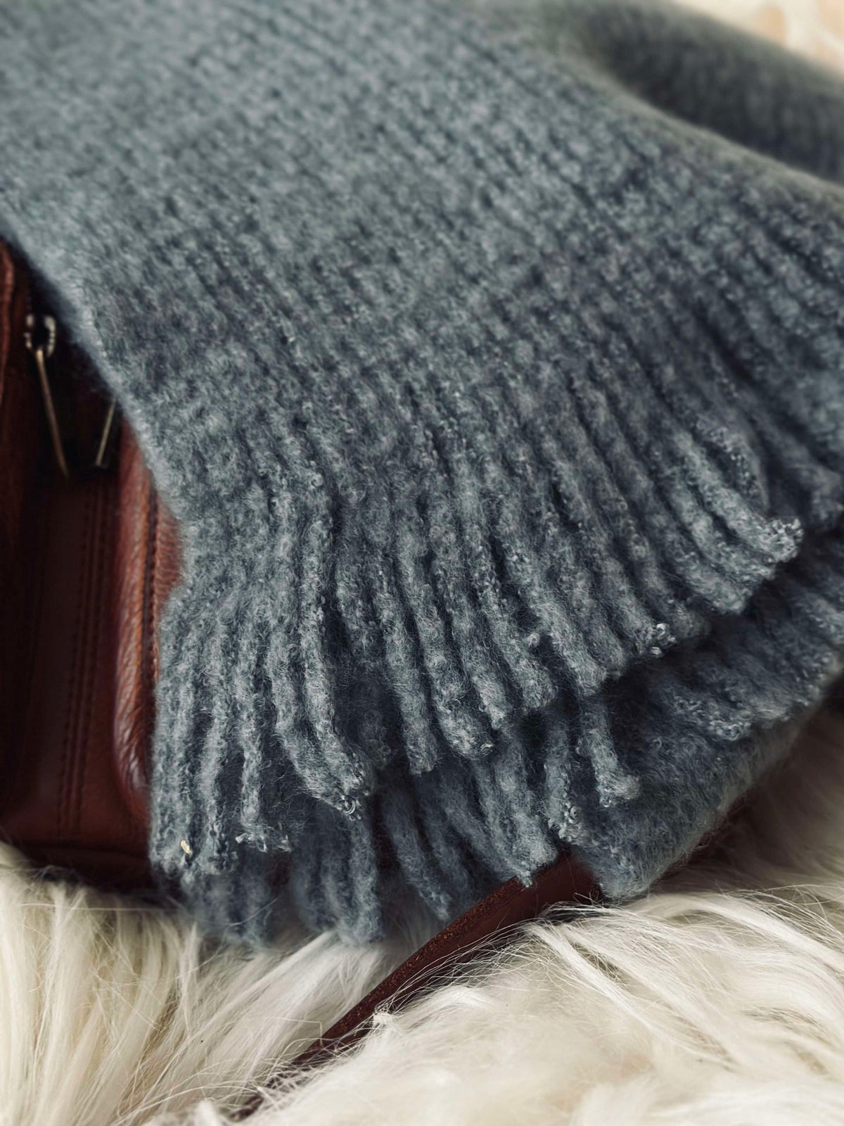 Scarf grey - Super soft