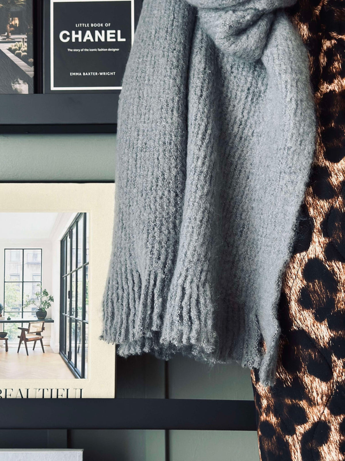 Scarf grey - Super soft