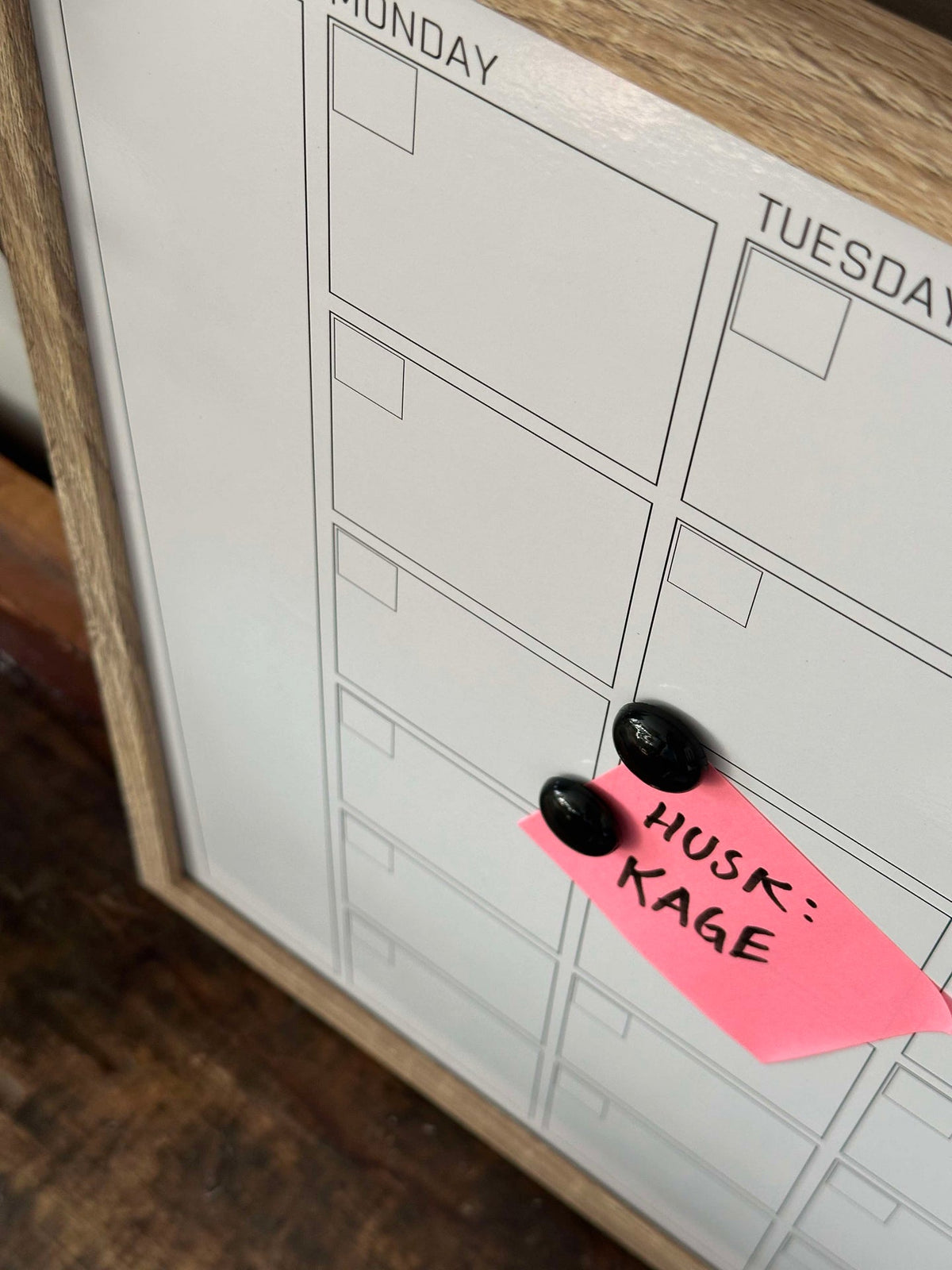 Whiteboard - Maandbord
