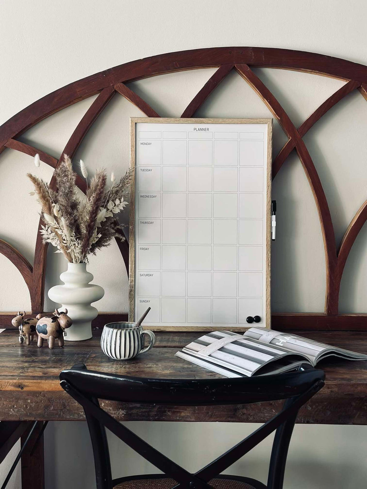 Magnetisch whiteboard - Planner