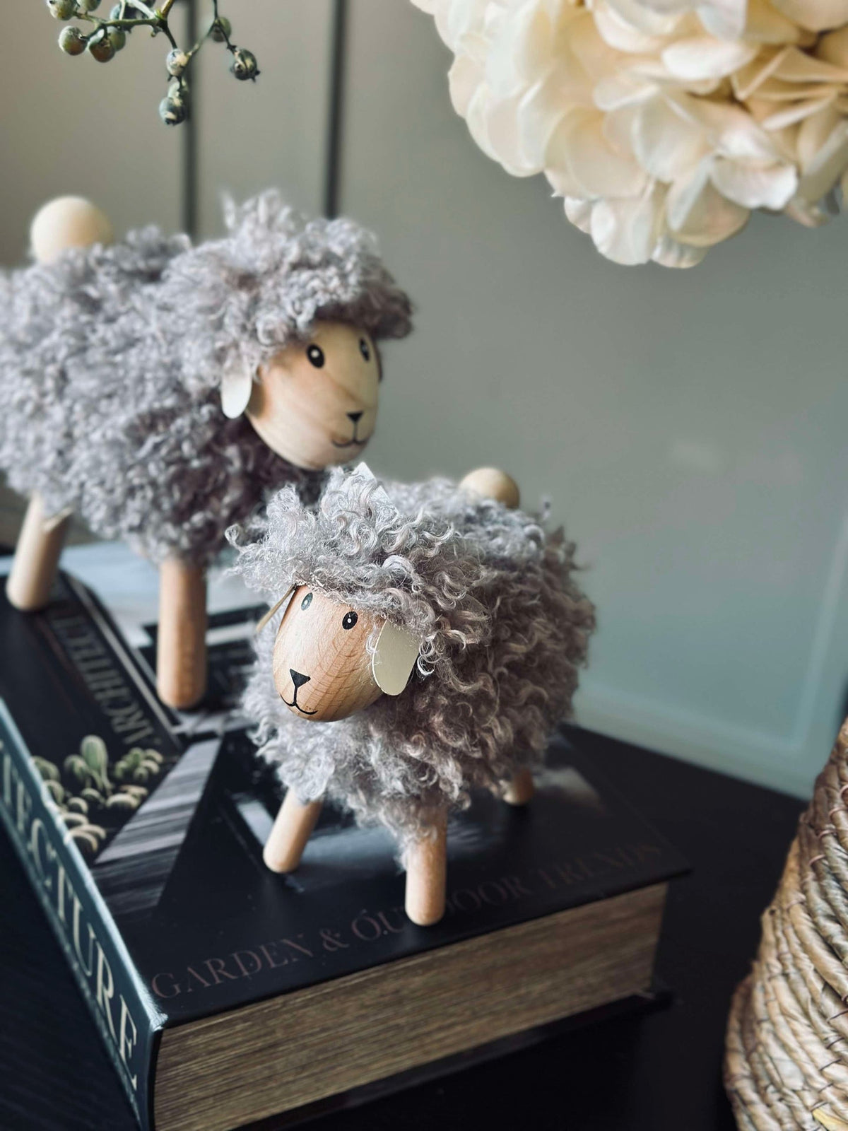 Schaap langharig - Grijs groot