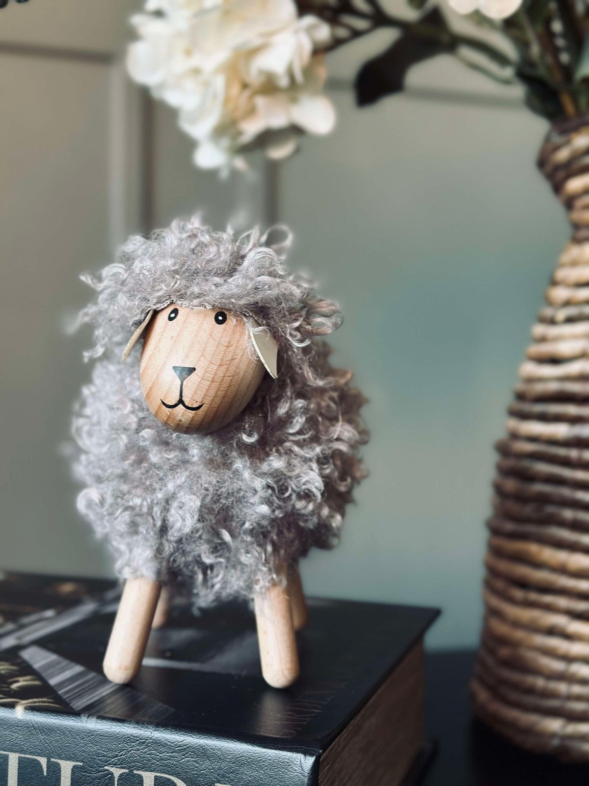 Schaap langharig - Grijs groot