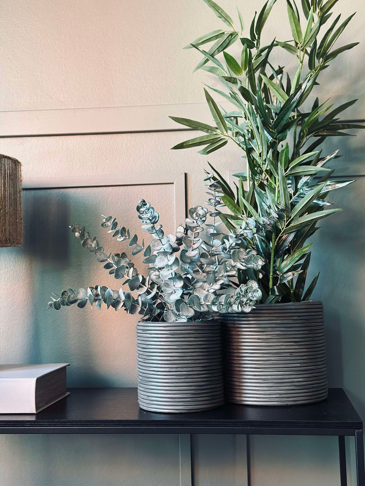 Plantenmand Grijs - Set van 3 stuks