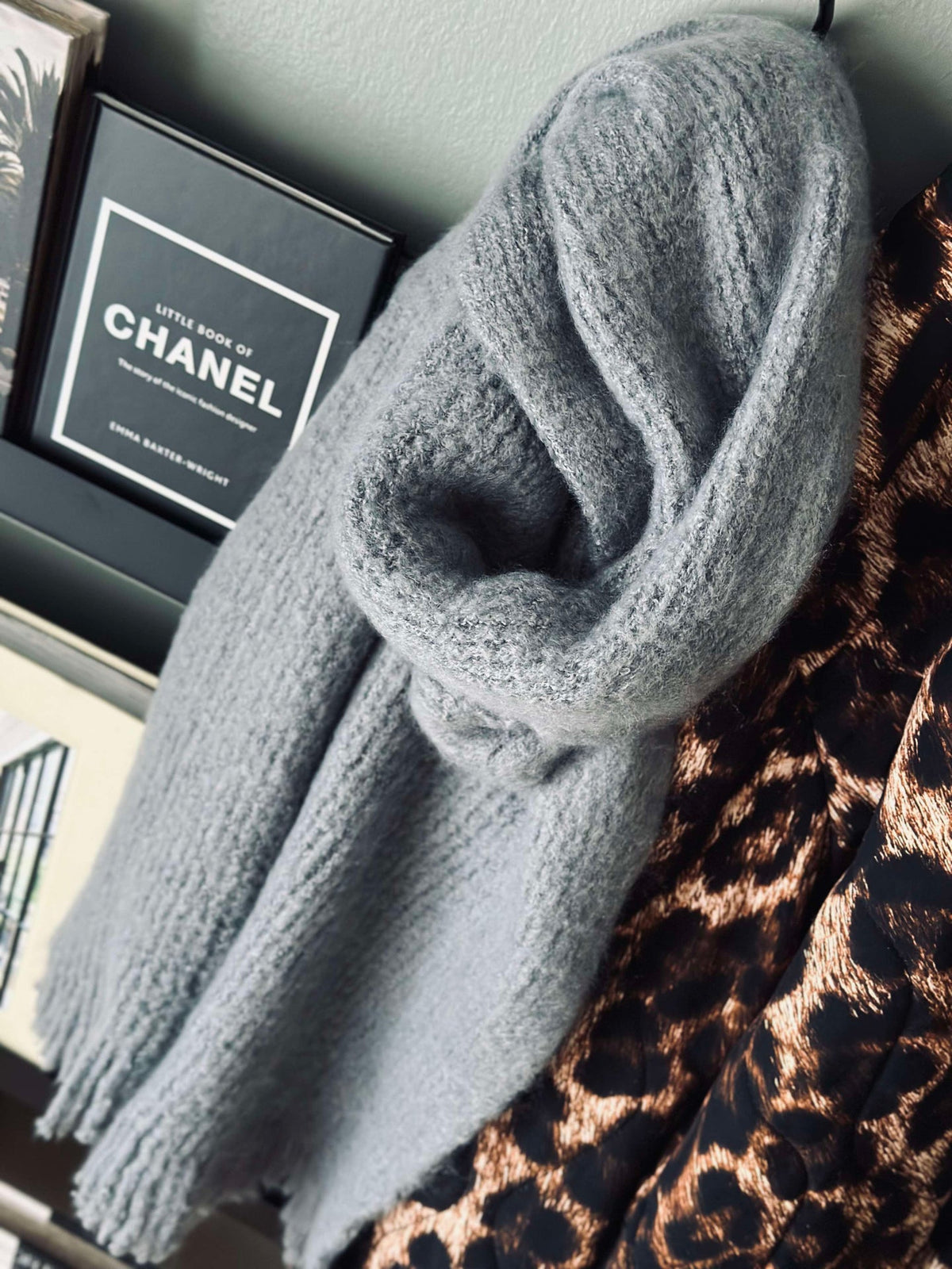 Scarf grey - Super soft